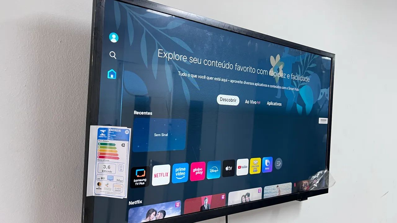 Smart TV 32" Samsung Nova