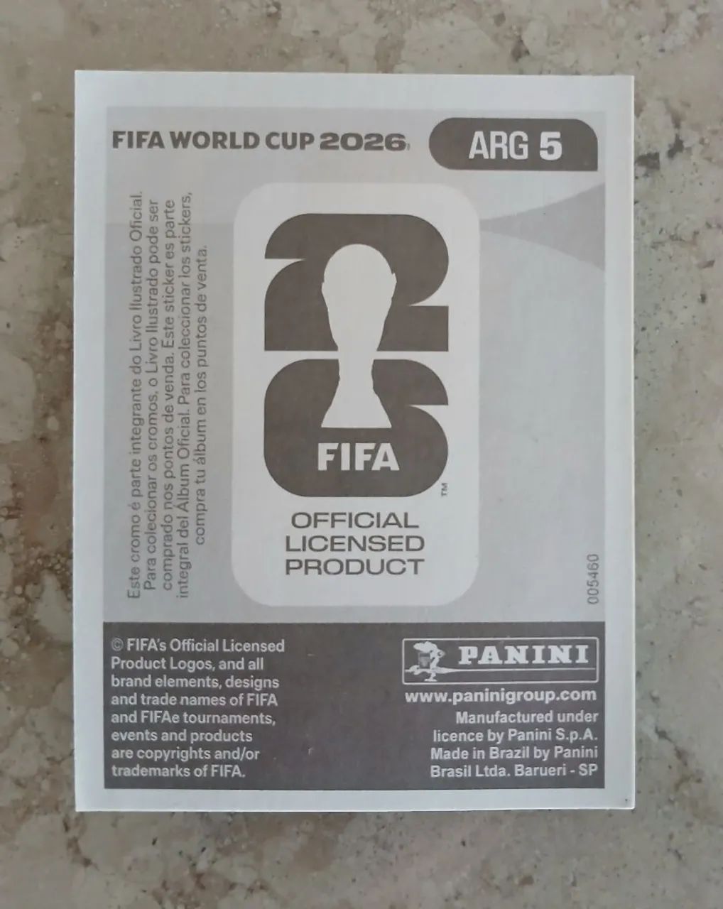 Figurinhas da Copa 2026 (Nicolás Otamendi) - Foto 2