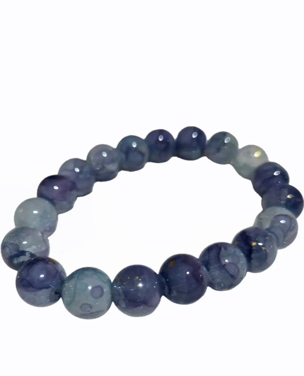 Pulseirinha de pedra tanzanita azul