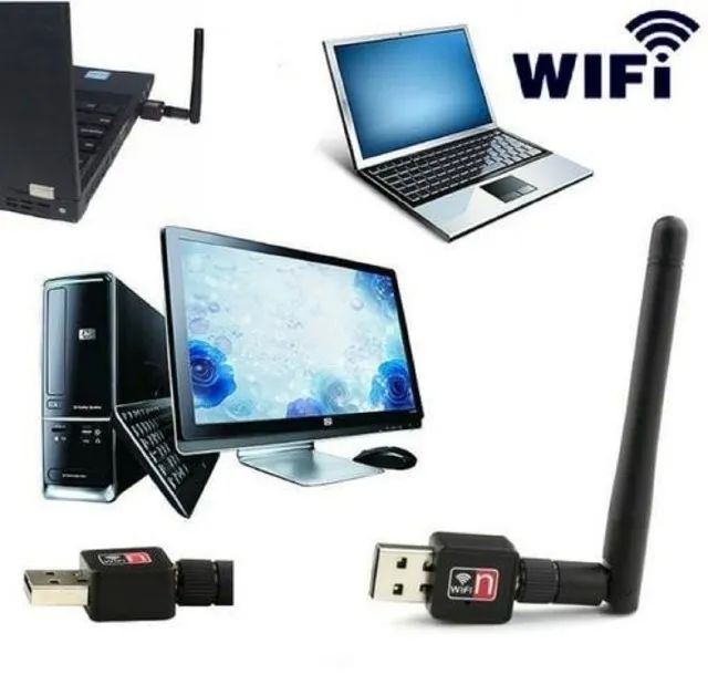 Adaptador WiFi Usb 1200 Mbps 2.4 Ghz para Pcs e Notebooks - Foto 5