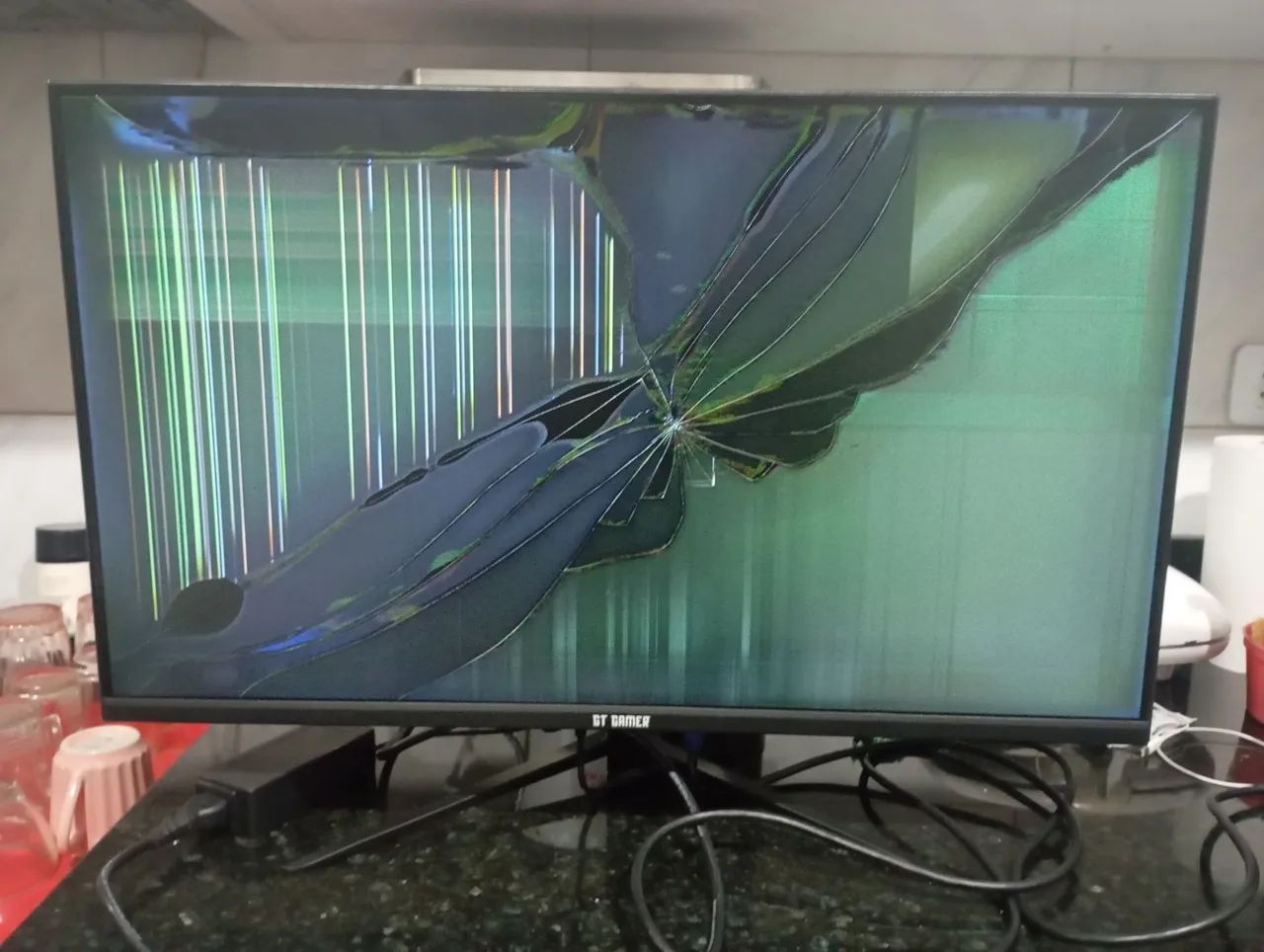Monitor GT Gamer 27 polegadas, 75Hz, para conserto ou retirada de peças. - Foto 5