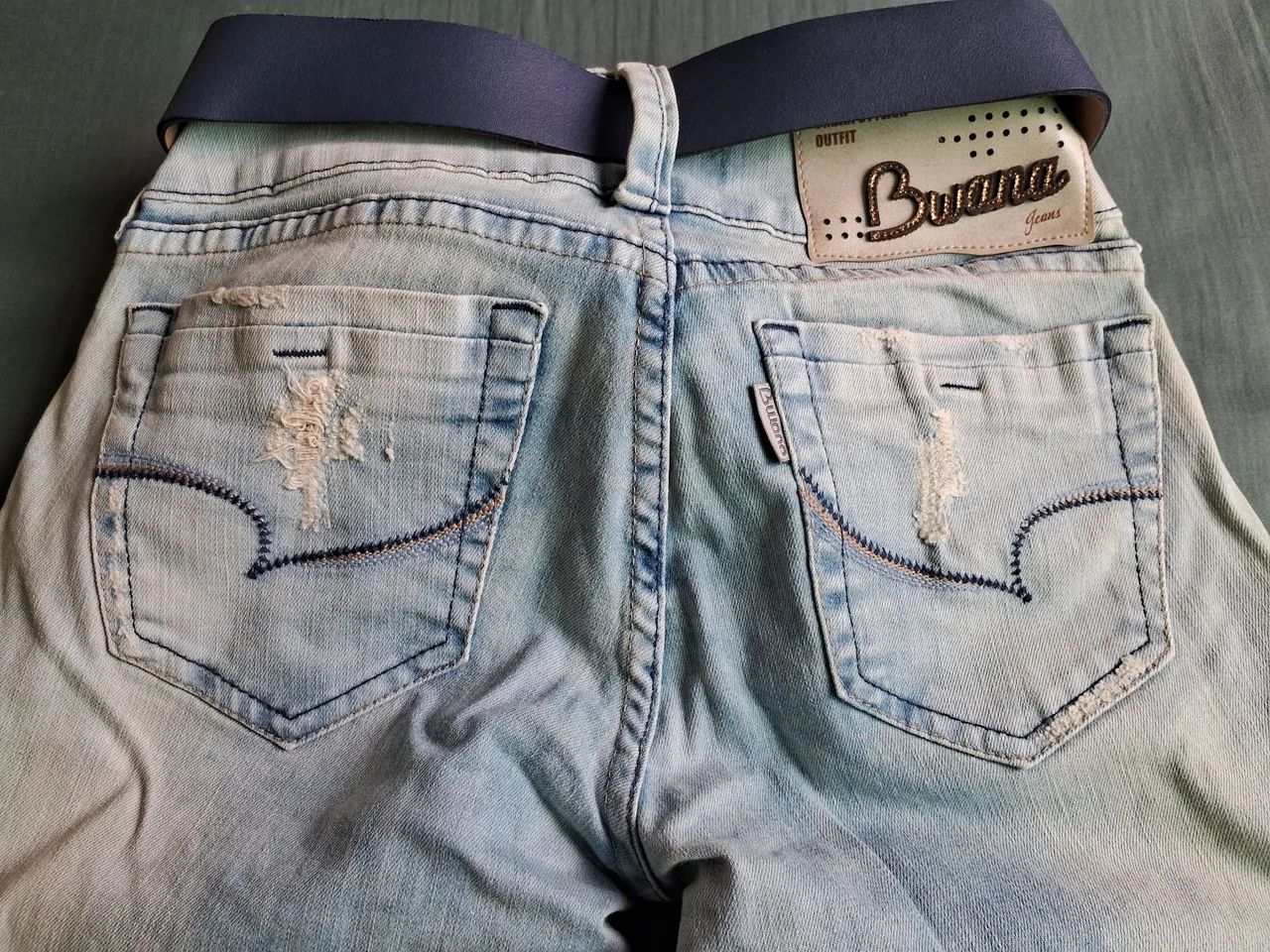 Calça Jeans Bwana original 38 nova - Foto 2