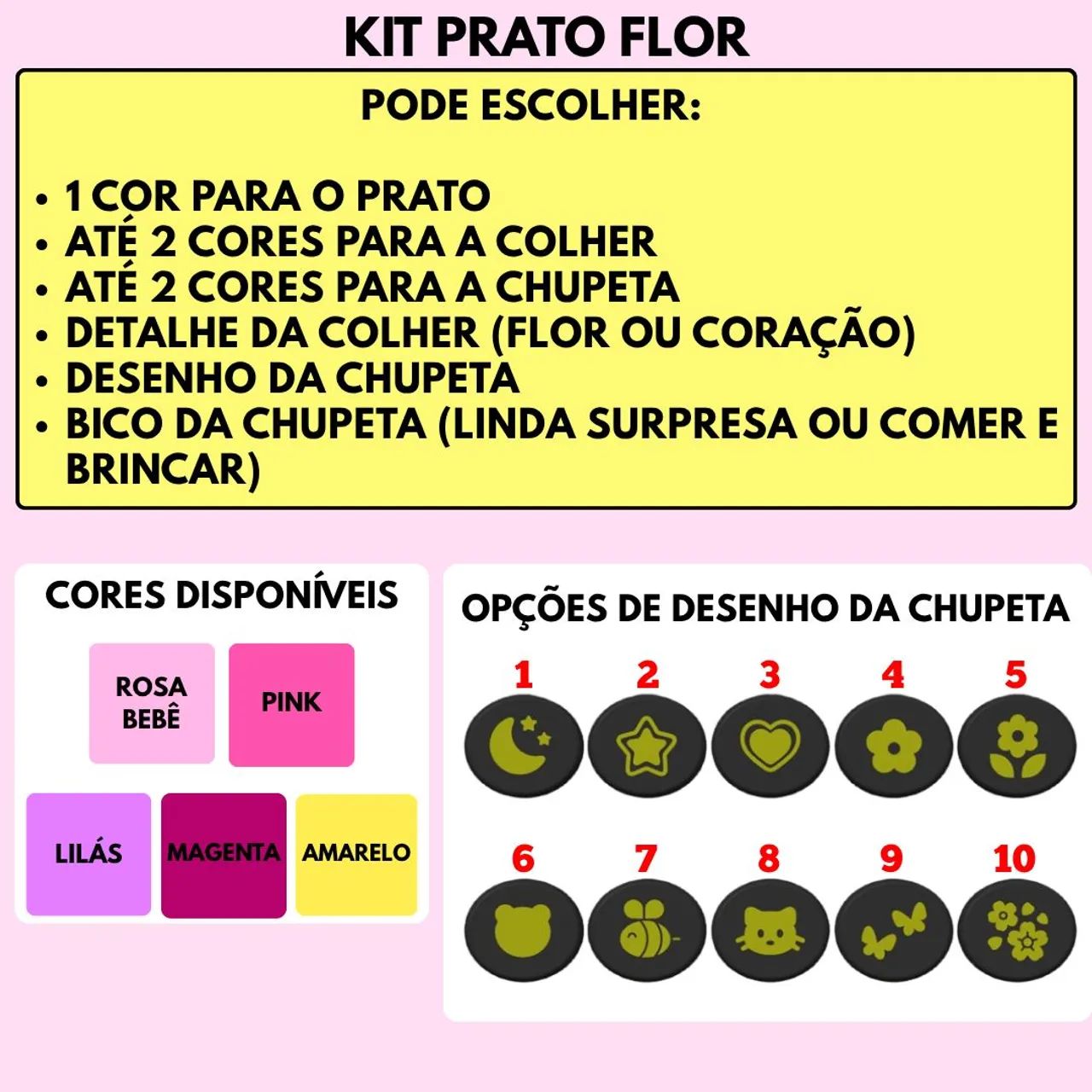 Kit de Acessórios com Ímã para Baby Alive - Foto 4