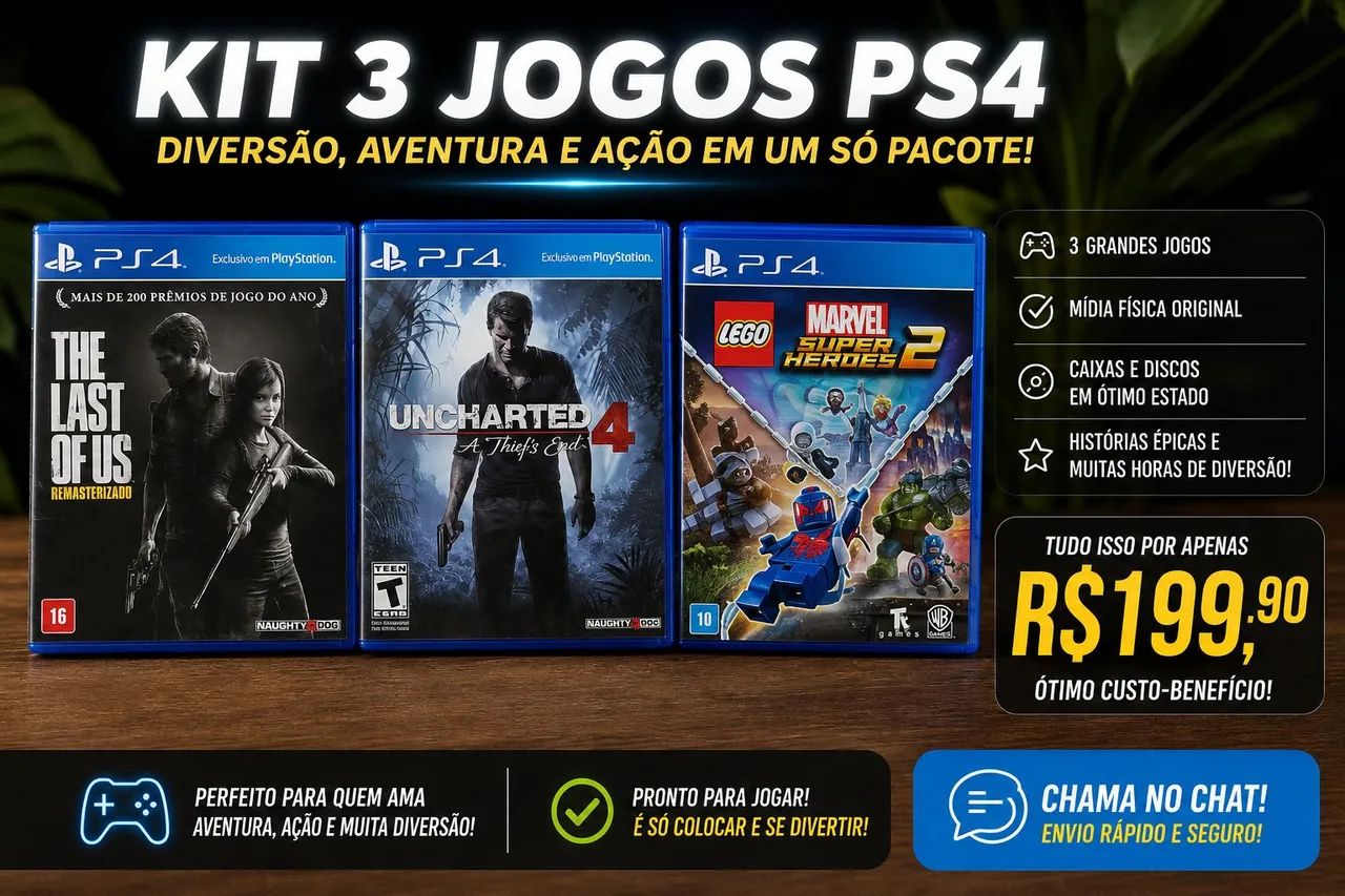 Jogos de PS4