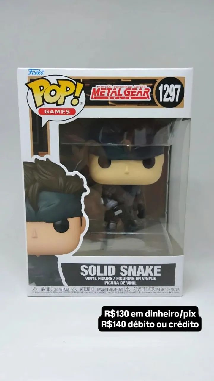 Funko Pop Solid Snake 1297