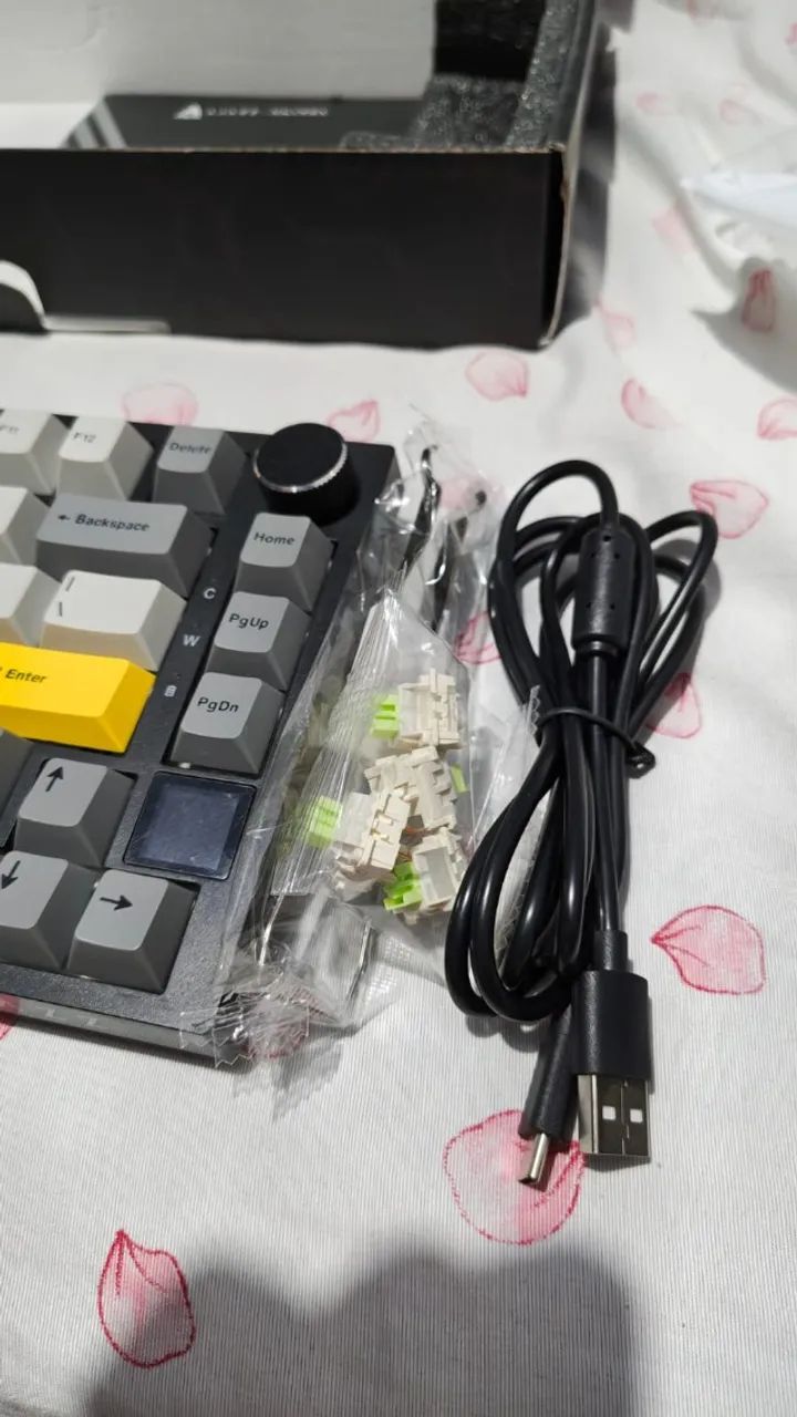 Teclado Ajazz AK820 Pro - Switch Flying Fish Linear - Foto 2