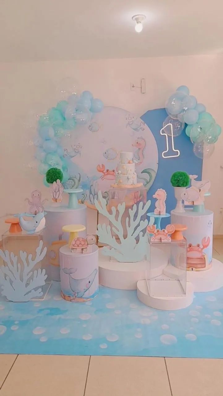 Decoração Fundo do Mar  - Foto 2