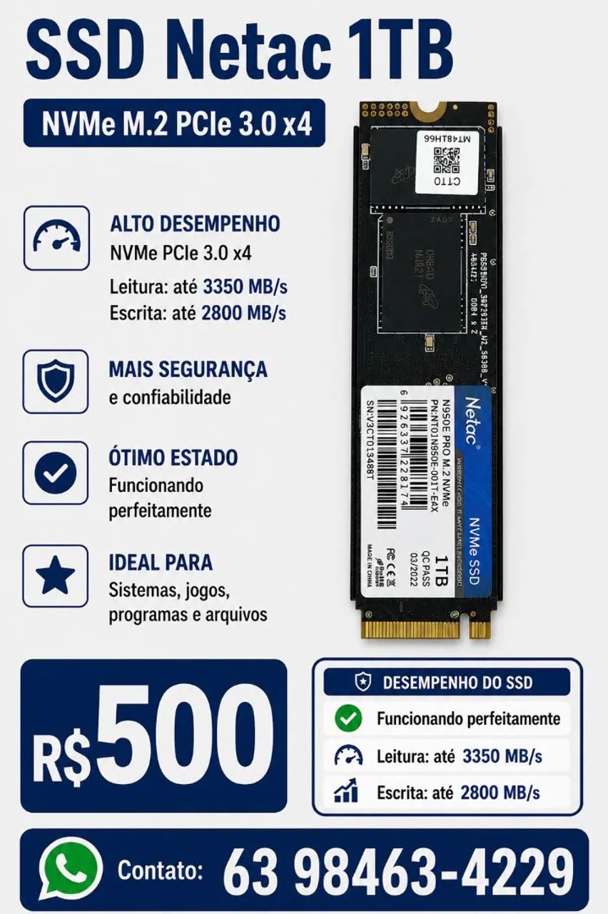SSD 1TB NVME461093207771064320