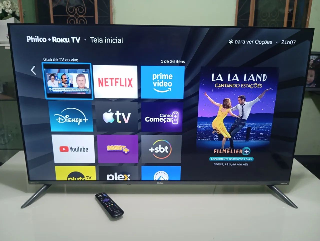 TV PHILCO 50 POLEGADAS SMART WIFI 4K COM BORDA INFINITA SISTEMA DE VOZ HDR 10 !!! - Foto 2