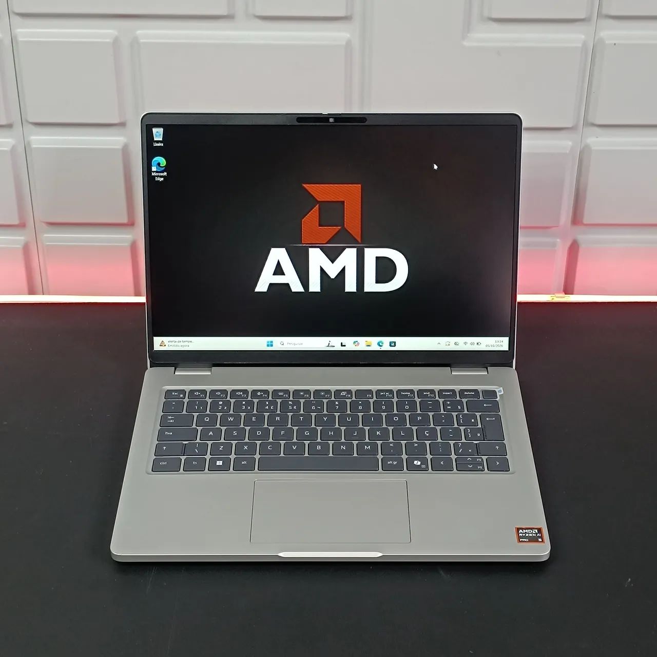 Dell Pro 14 Ryzen AI 5 PRO 16GB DDR5 SSD Nvme 512GB Tela 14
