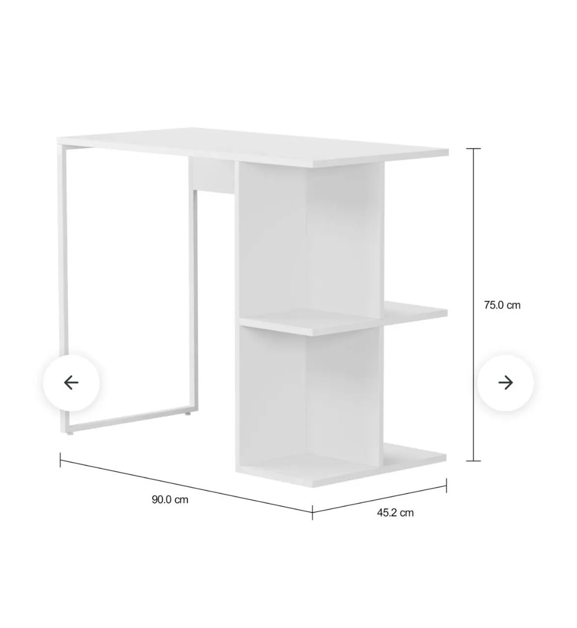 Mesa para escritório Tok Stok - Foto 2