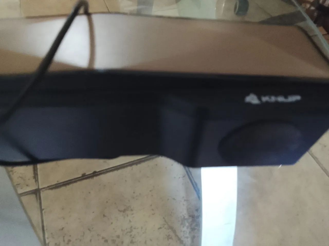 Caixa de áudio horizontal USB Knup ok led  - Foto 5