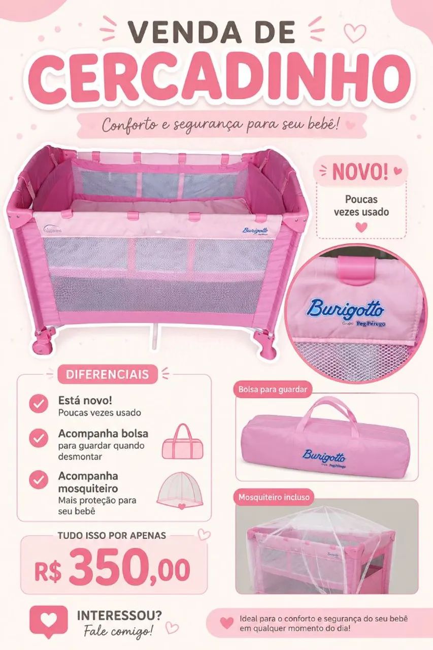 Vendo cercadinho 