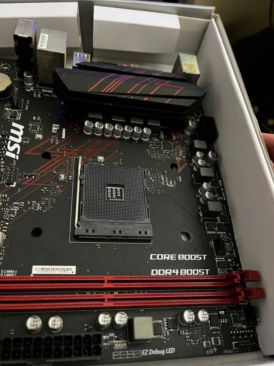 Placa mãe MSI B450M AM4 Atualizada  - Foto 3