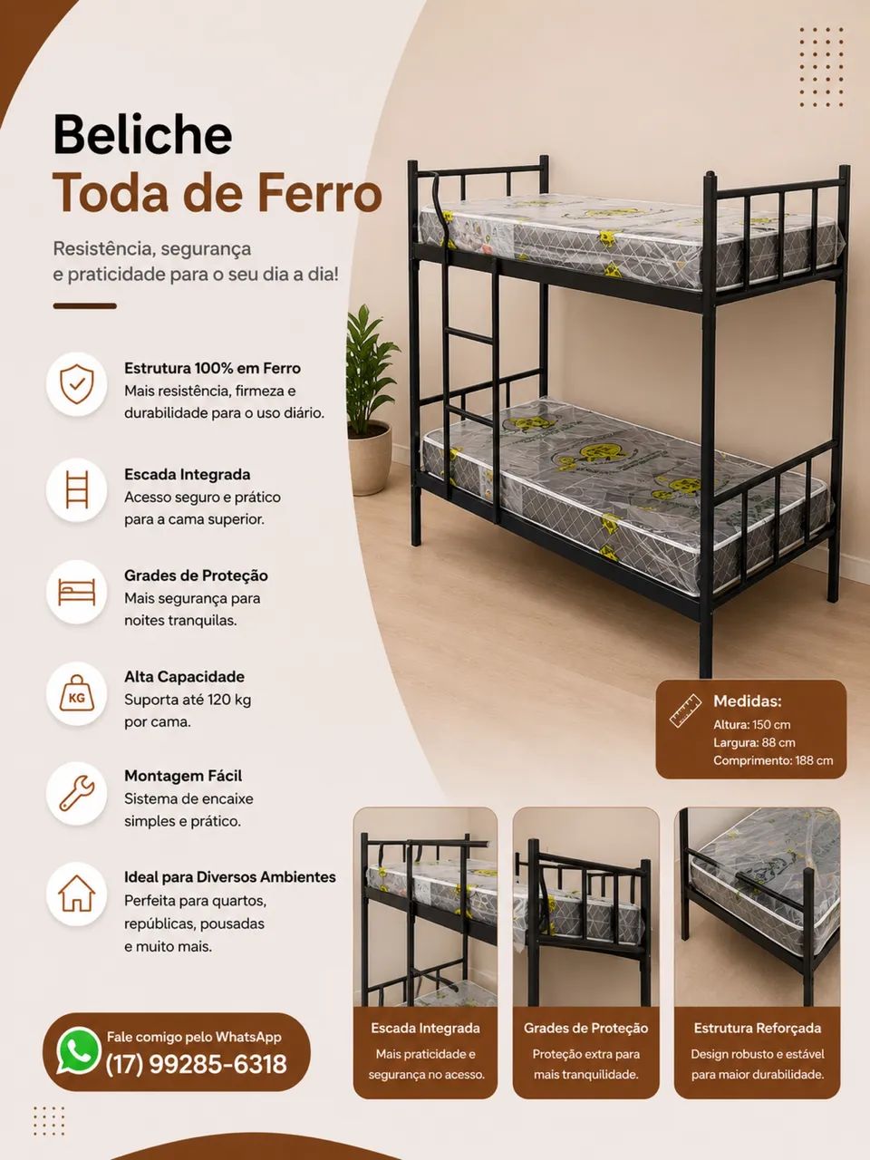 Beliche toda de ferro