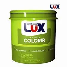 TINTA LUX COLORIR INTERNA/ EXTERNO 15LTS  leia a descrição 1