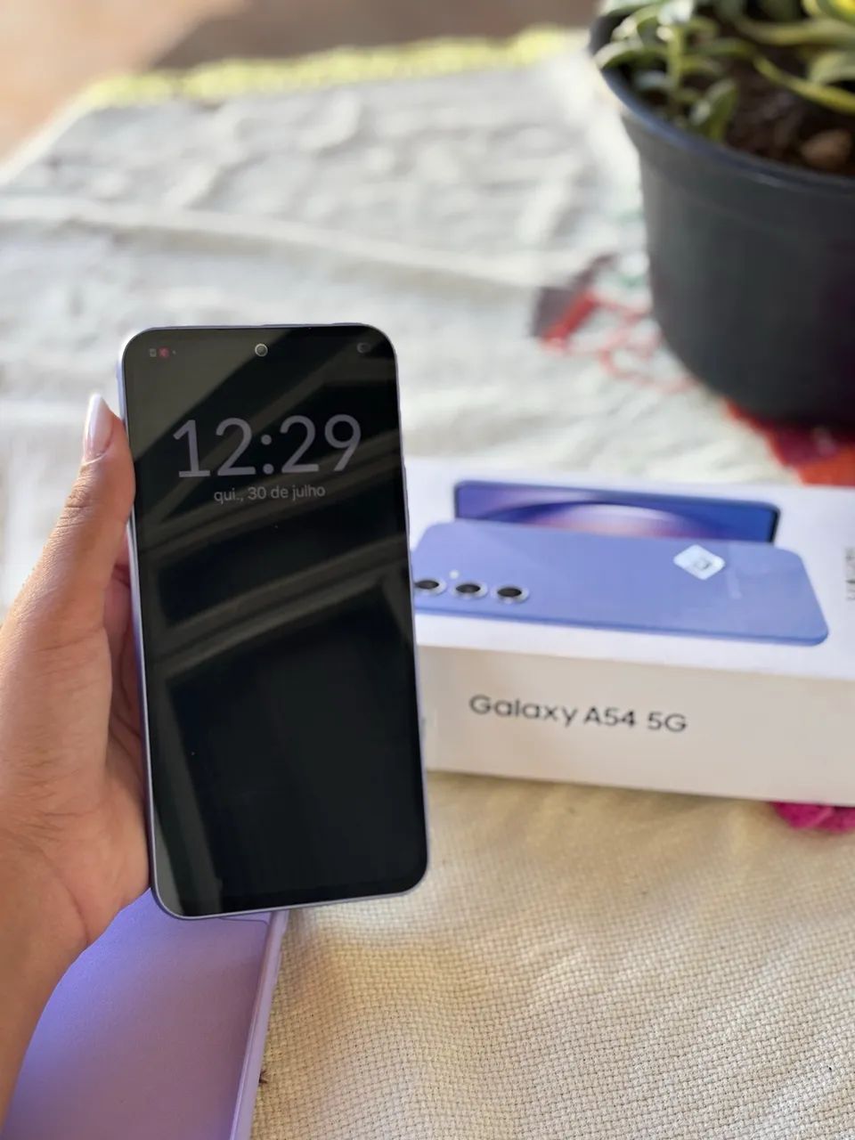 Samsung Galaxy A54 5G lilás 128GB - Foto 4