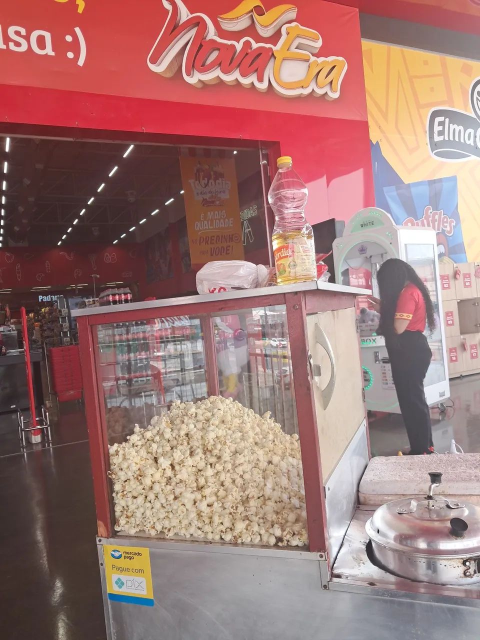 Carrinho de pipoca 