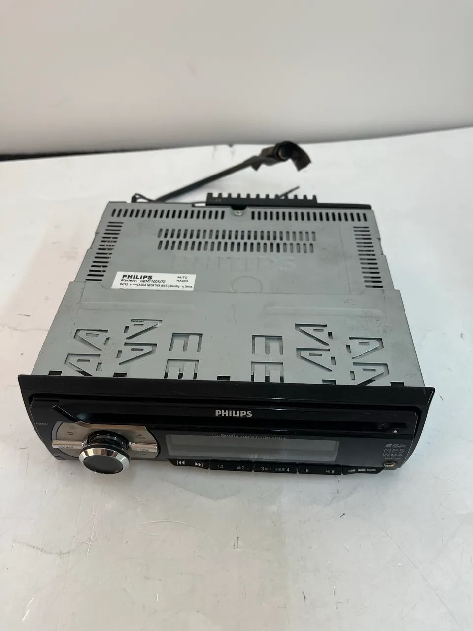 Rádio Toca Fitas Philips Cem1100x/78 com defeito - Foto 2