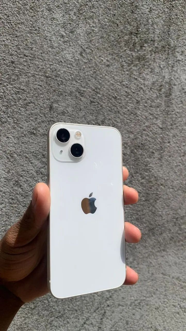 iPhone 13 128GB Branco | Bateria 93% | Impecável - Celulares e