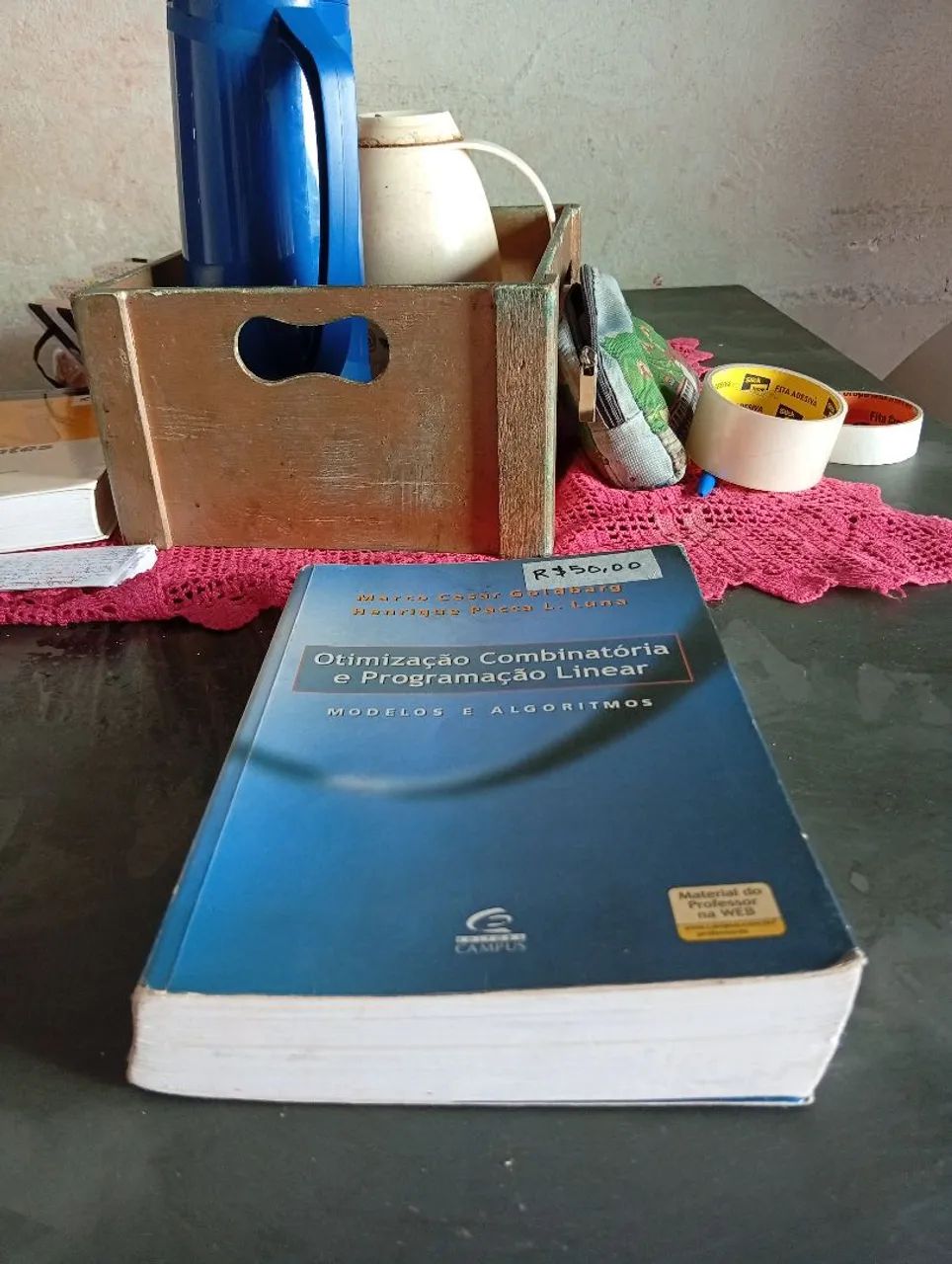 Otimização Combinatória e Programação Linear - Marco César Goldberg e Henrique Luna - Foto 2