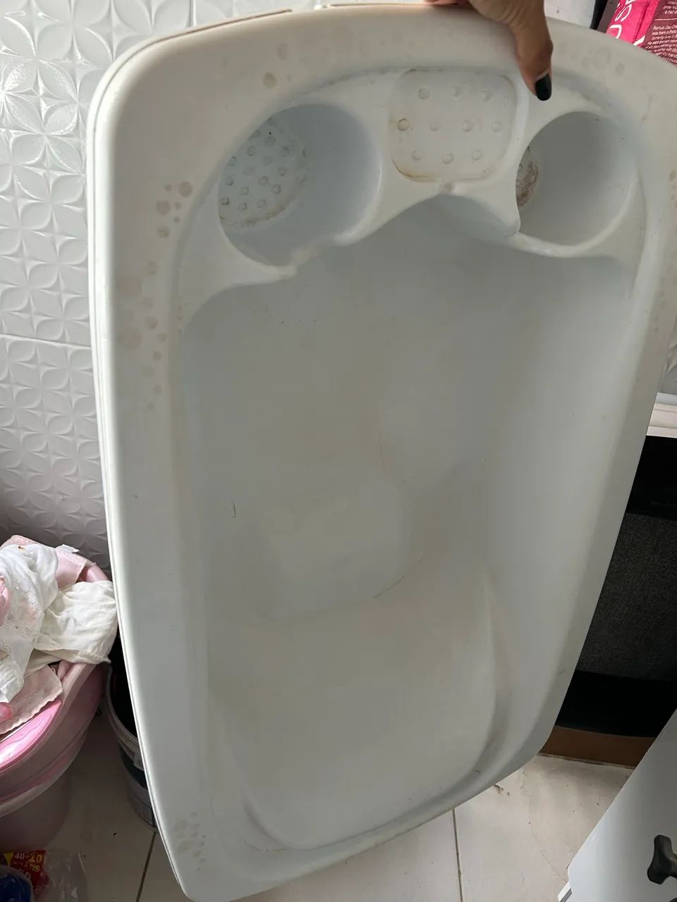 Vendo banheira de bebê 