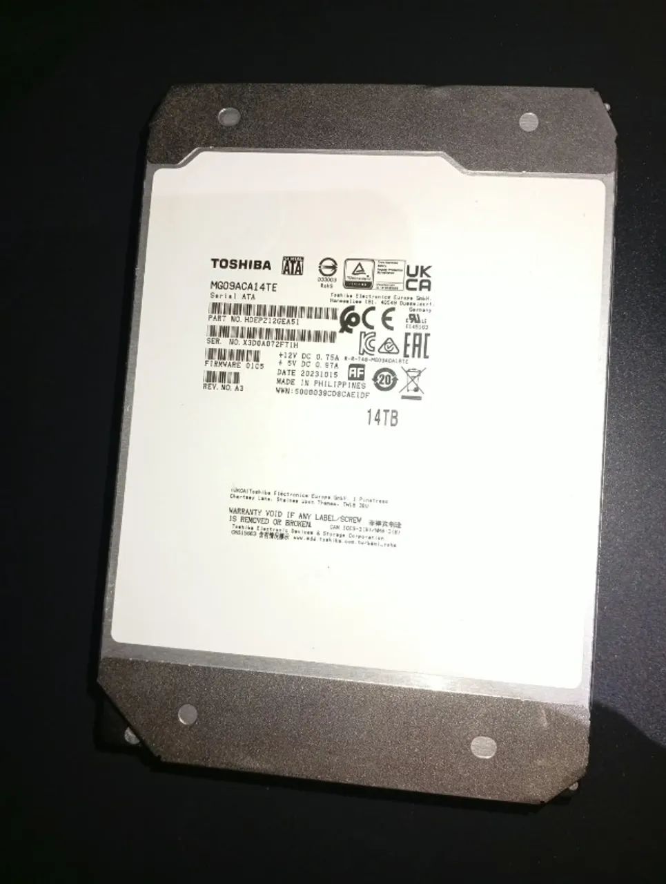HD 14 TERA - NOVO