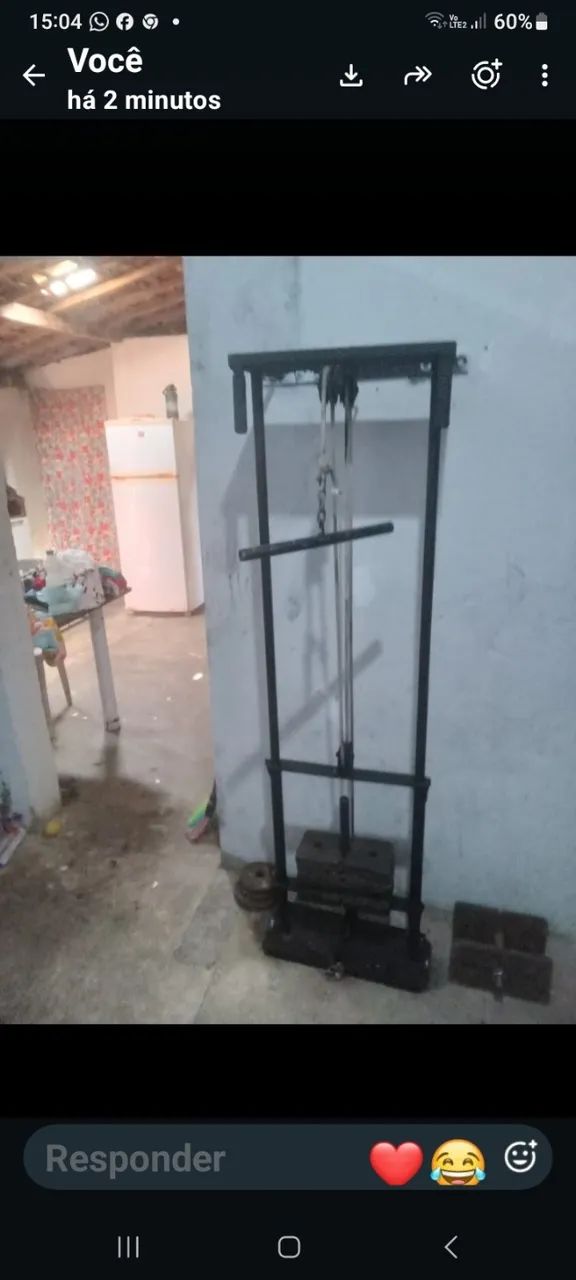 Máquina de musculação  - Foto 2