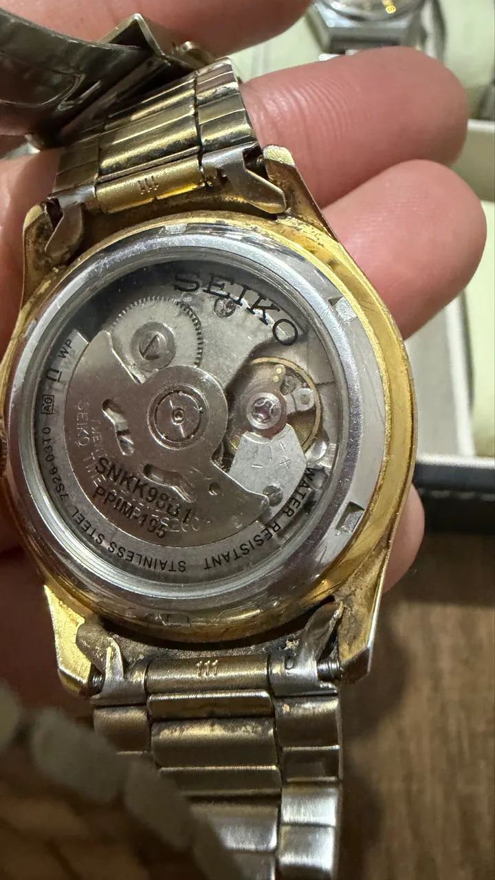 SEIKO 5 SNKK98 AUTOMATIC FUNDO TRANSPARENTE  - Foto 2