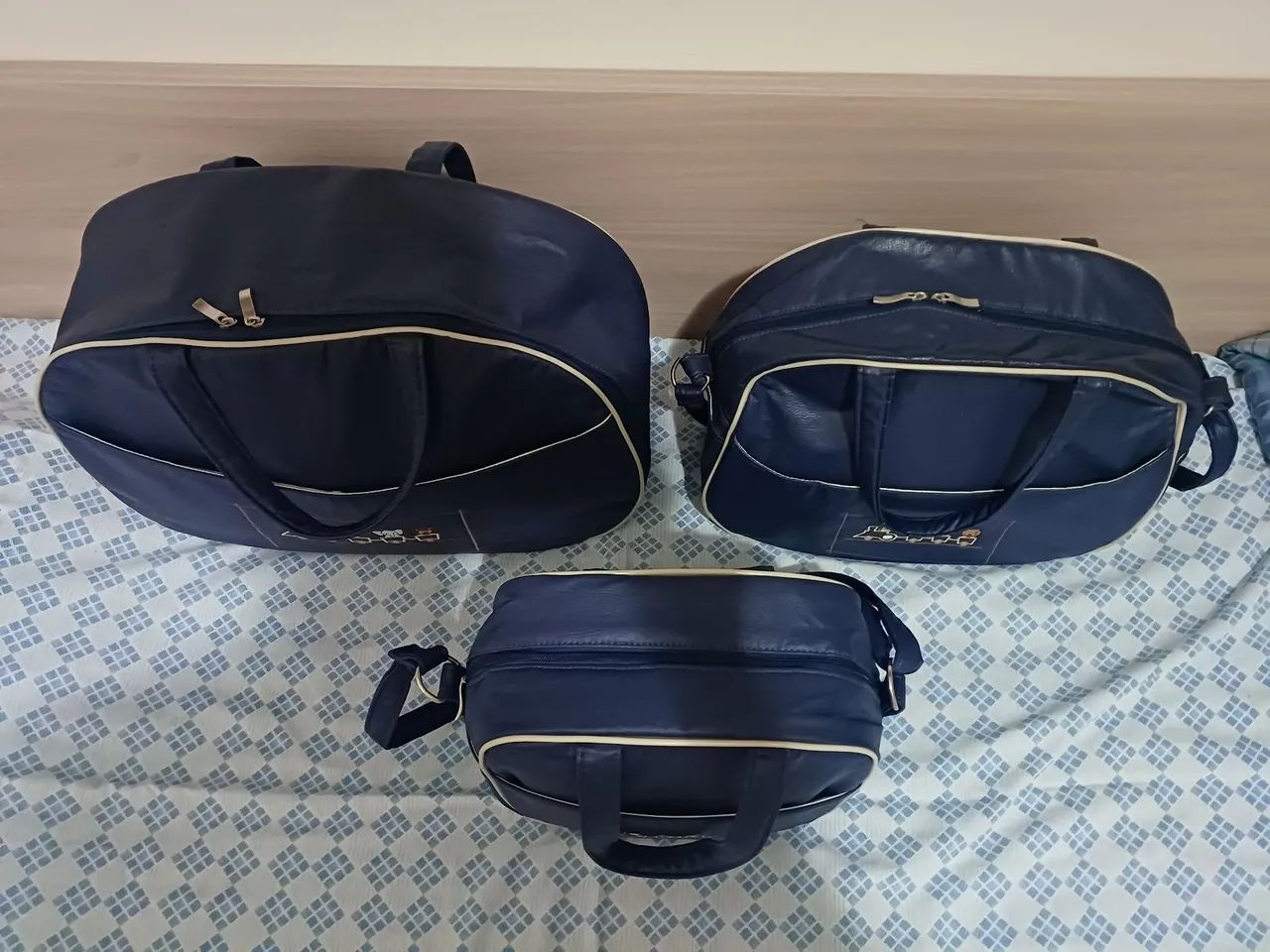 Bolsa maternidade- kit 3 bolsas - Foto 5