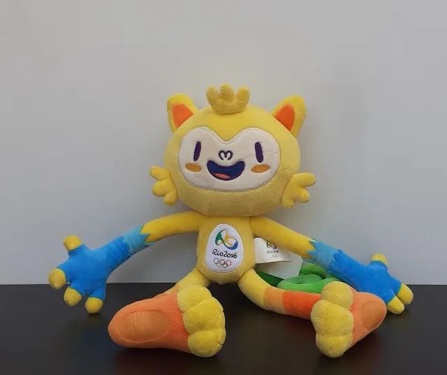 Mascote Vinicius Olimpíadas Rio 2016 Pelúcia Original