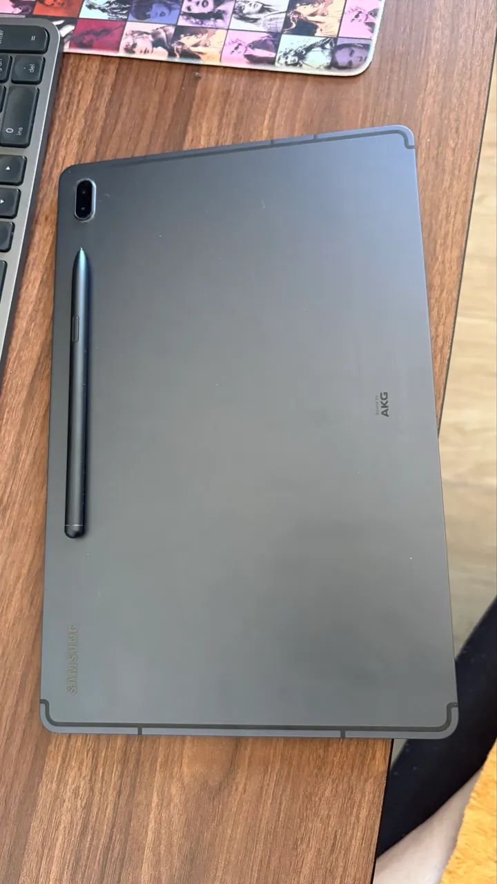 Tablet S7 FE + case com teclado bluetooth - Foto 5