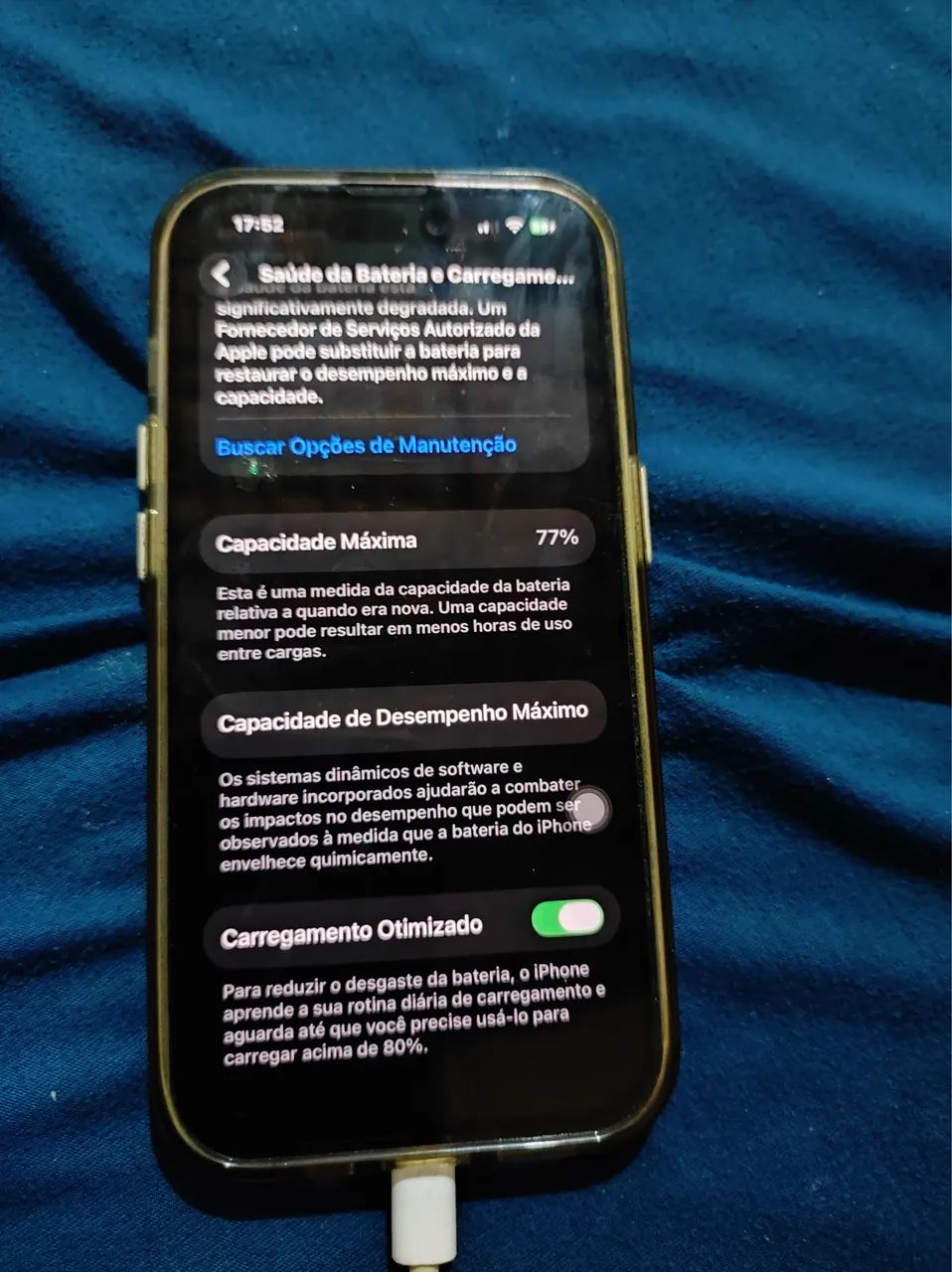 iPhone 14 Pro 256gb tela trincada  - Foto 2
