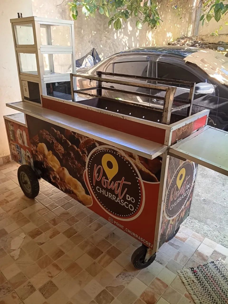 Carrinho de churrasco 