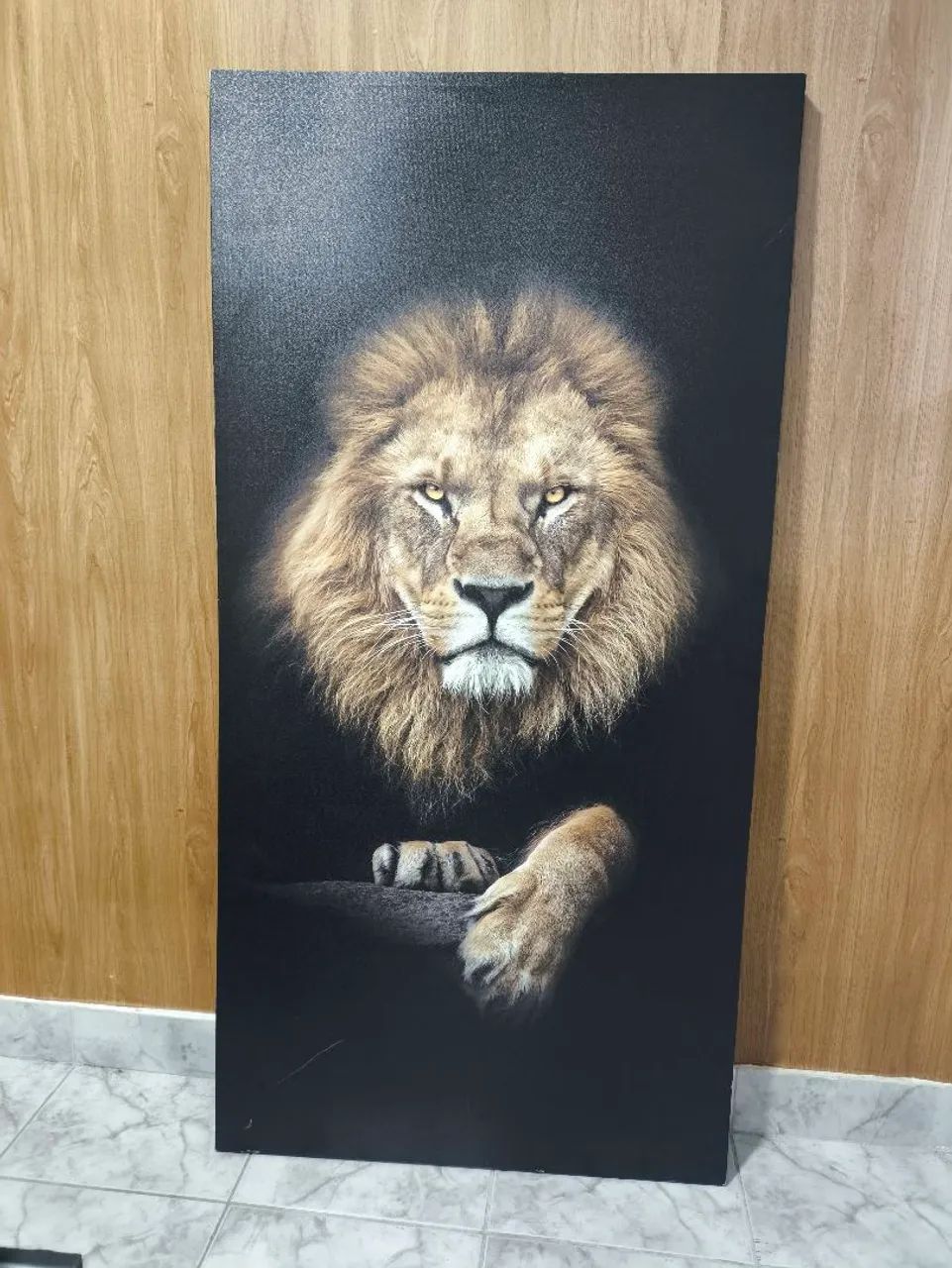 QUADRO LEÃO ? PRESENÇA QUE IMPRESSIONA - Foto 4