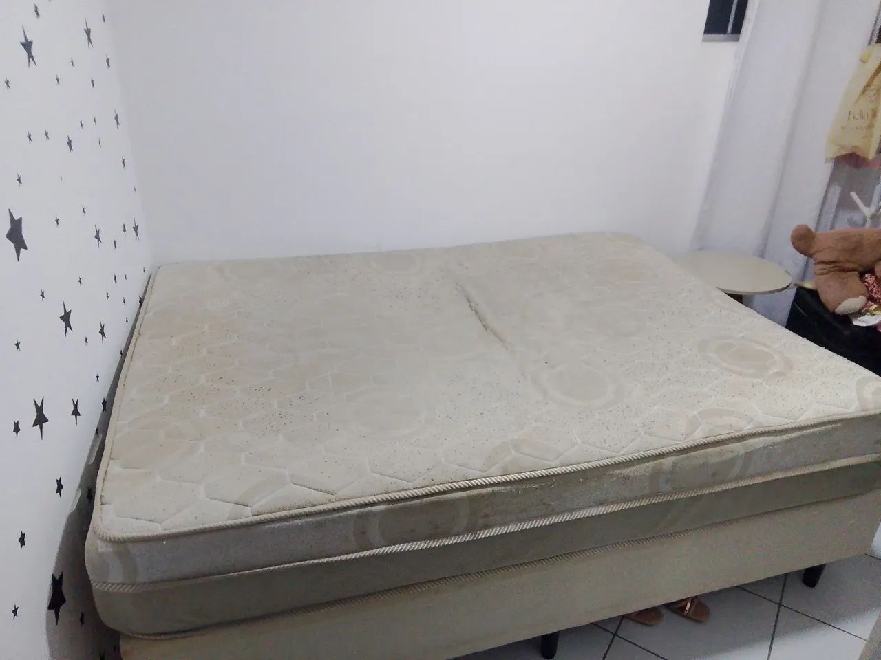 Cama box casal com base 