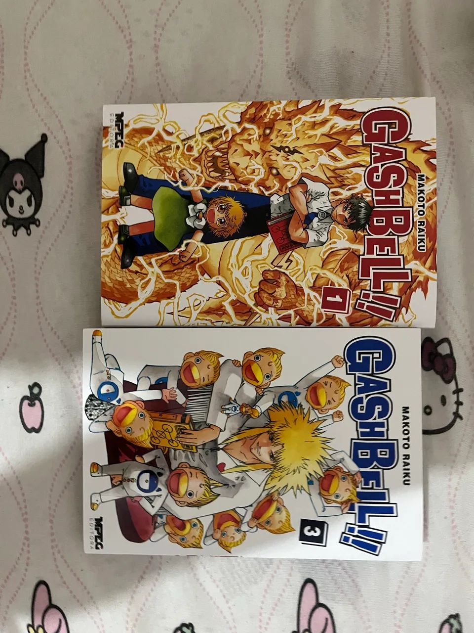 Manga Gashbell volume 1 e 3 - Foto 4