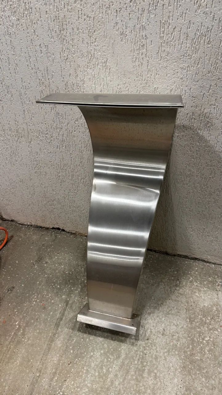 Cascata Inox para piscina 
