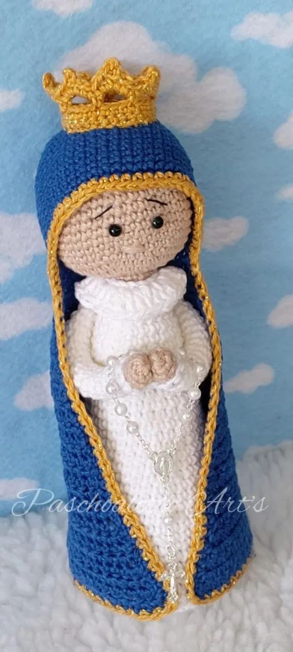 Amigurumi Nossa Senhora  - Foto 2