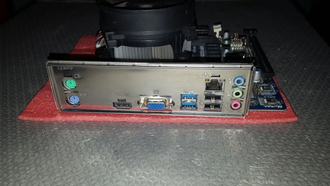 Kit placa ecs DDR4 LGA 1151 + Intel core i5 6500t  - Foto 5