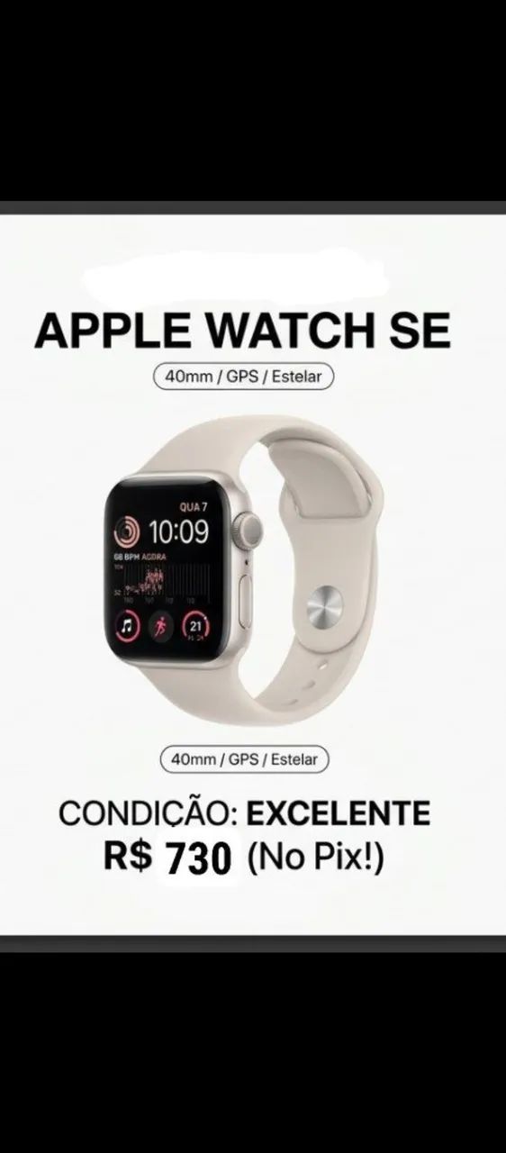 Apple Watch SE - USADO - Foto 2