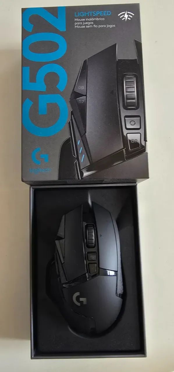 Mouse Gamer Logitech G502 Lightspeed Sem Fio - Foto 6