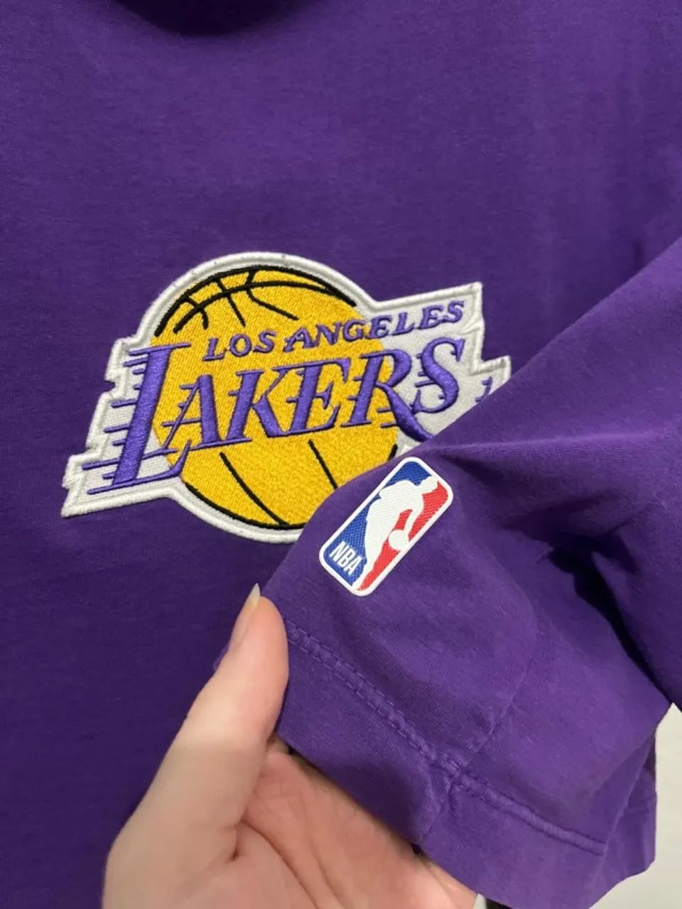 Cropped oversized approve x lakers - Foto 4