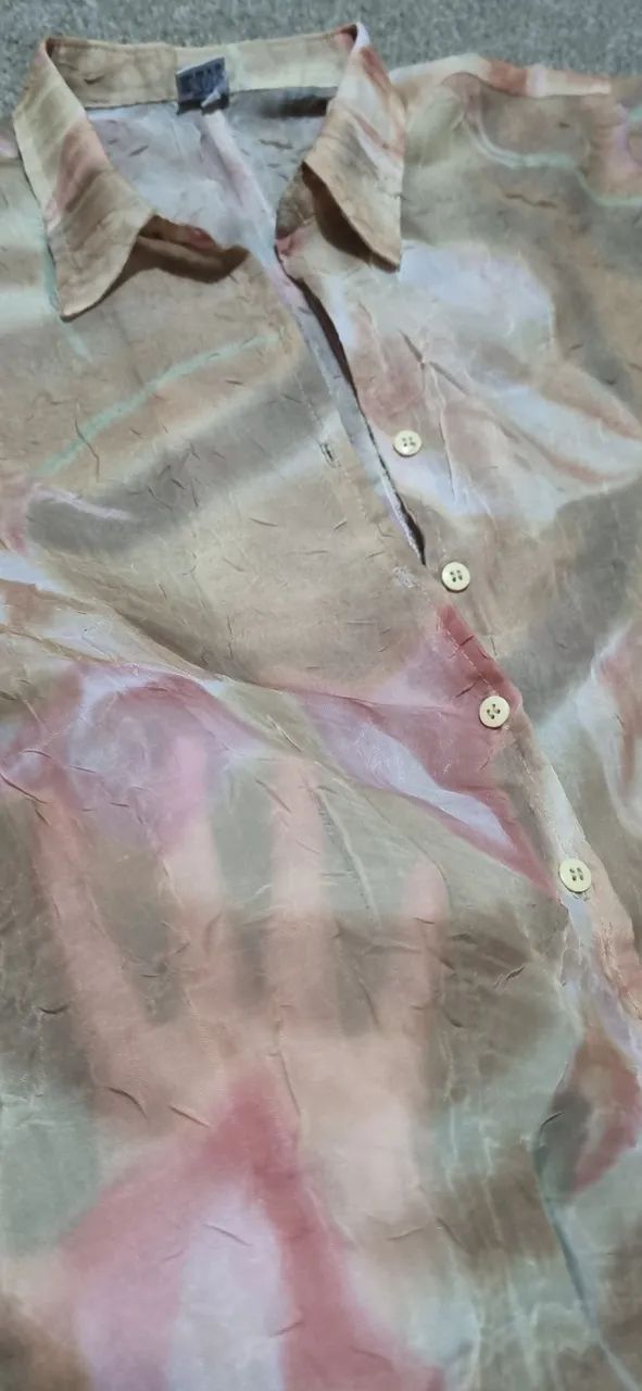 Camisa G transparente linda - Foto 5