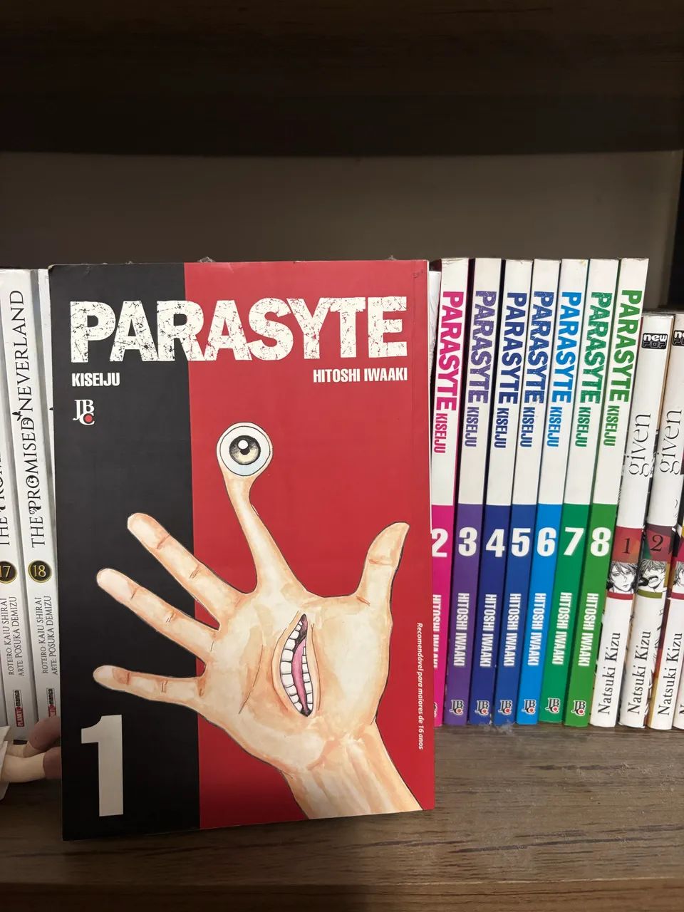 Coleção mangas parasyte
