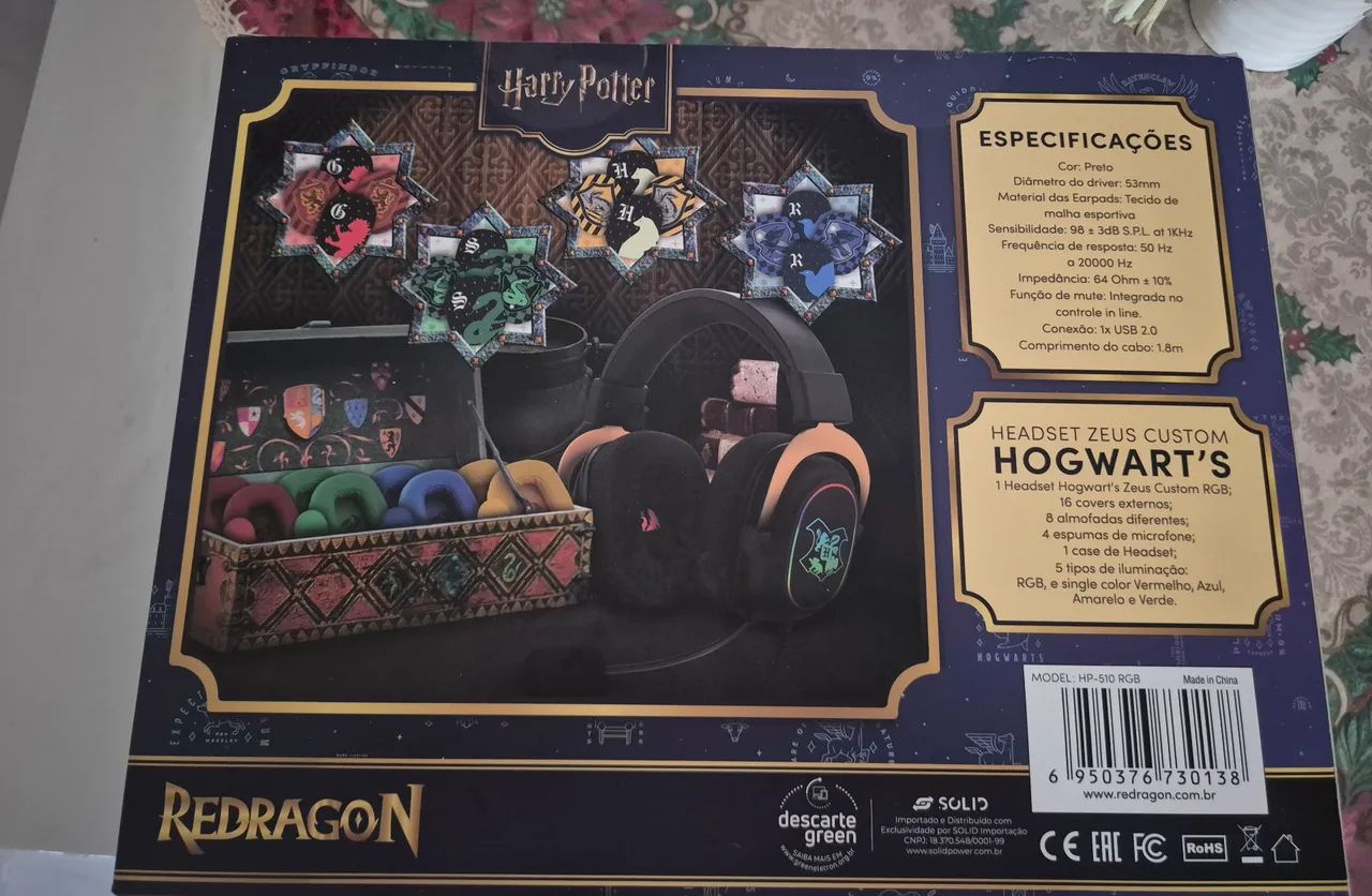 Headset Redragon Harry Potter - Foto 2