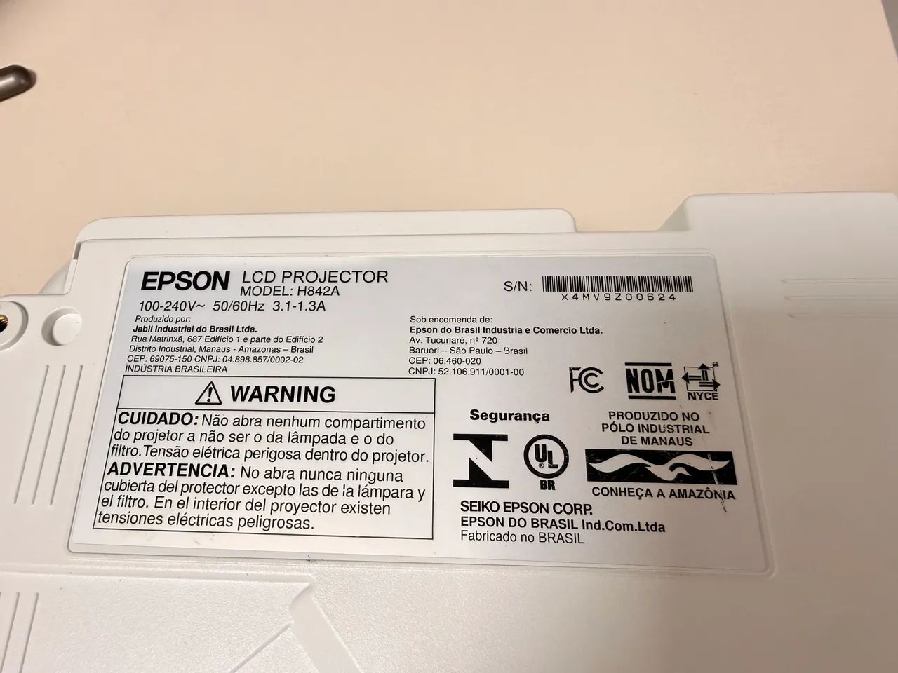 Projetor Epson s41+ - Foto 4