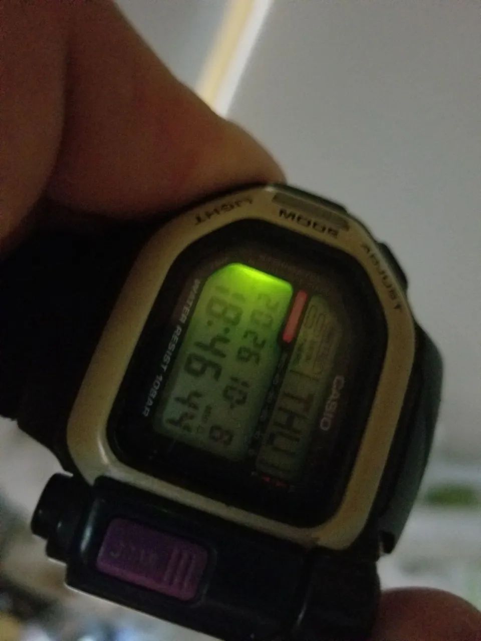 Relógio Antigo Casio Alt-6000 Alti-thermo Twin Sensor  - Foto 4