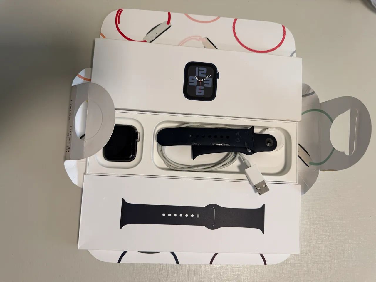 Apple Watch SE 2 40mm preto saúde 88% - Foto 3