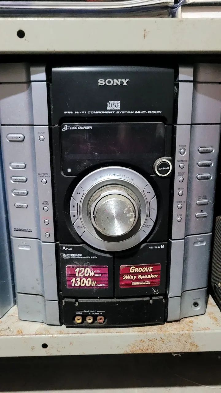 Micro System Sony - COM DEFEITO